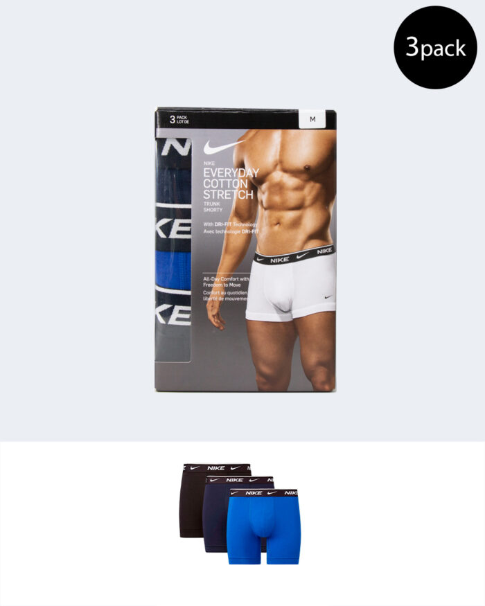 Boxer Nike TRUNK 3PK Azzurro – 80270