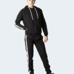 Felpa con cappuccio Moschino Underwear ZIPPED HOODIE Nero - Foto 3