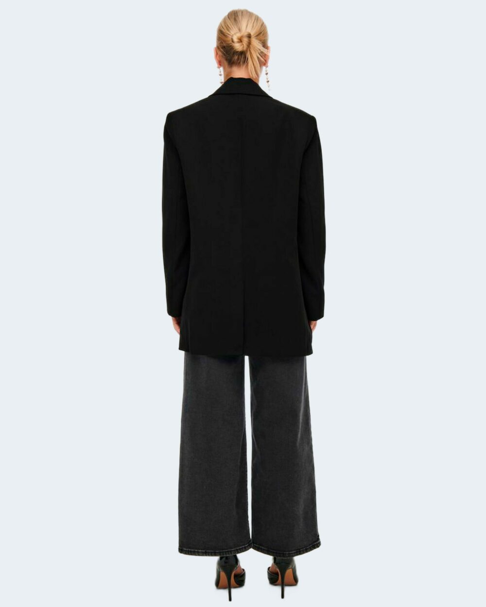 Giacca Only ONLLANA-BERRY L/S OVERSIZE TLR Nero - Foto 5