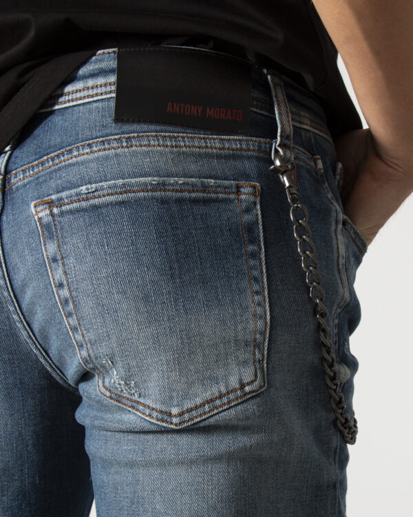 Jeans slim Antony Morato IGGY Blue Denim - Foto 4