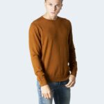 Maglia Only & Sons ONSWYLER LIFE LS CREW KNIT NOOS Marrone - Foto 1