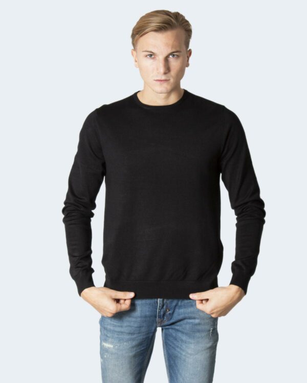 Maglia Only & Sons ONSWYLER LIFE LS CREW KNIT NOOS Nero - Foto 1