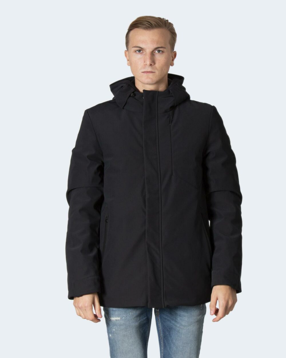 Piumino Hox TECHNICAL DOWN COAT Nero - Foto 2