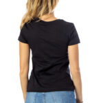 T-shirt Calvin Klein Jeans CK EMBROIDERY SLIM TEE Nero - Foto 2