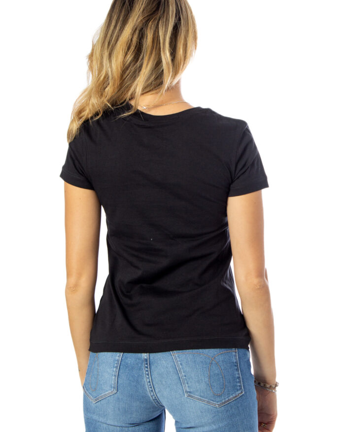 T-shirt Calvin Klein Jeans Ck Embroidery Slim Tee Nero - Foto 2