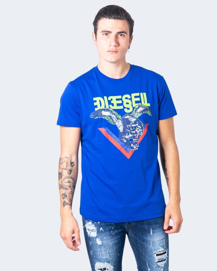 T-shirt Diesel T-DIEGO-A4 Azzurro – 58541