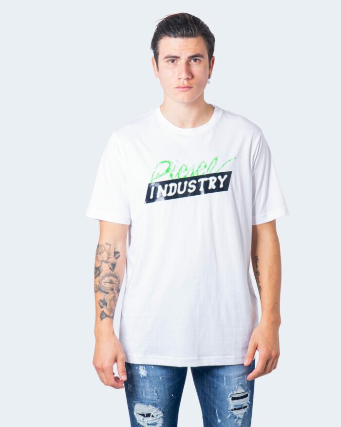 T-shirt Diesel T-JUST INDUSTRY Bianco – 58555
