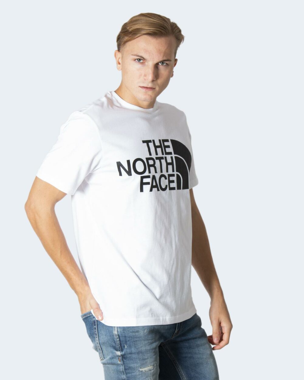 T-shirt THE NORTH FACE BASIC LOGO Bianco - Foto 3