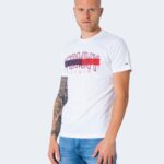 T-shirt Tommy Hilfiger Jeans TJM FLAG TOMMY TEE DM0DM09717 Bianco - Foto 1