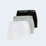 Boxer Calvin Klein Underwear TRUNK 3PK Grigio - Foto 2