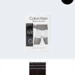 Boxer Calvin Klein Underwear TRUNK 3PK Nero - Foto 1
