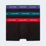 Boxer Calvin Klein Underwear LOW RISE TRUNK 3PK B Viola - Foto 2