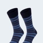 Calzini Lunghi Tommy Hilfiger TH MEN SOCK 3P GIFTBOX TOM Grigio - Foto 3