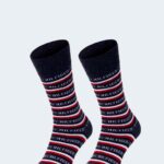 Calzini Lunghi Tommy Hilfiger TH MEN SOCK 3P GIFTBOX TOM Grigio - Foto 4