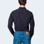 Camicia manica lunga Tommy Hilfiger Jeans ORIGINAL STRETCH SHIRT Nero - Foto 2