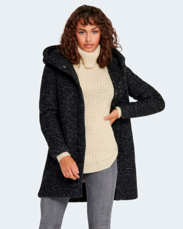 Cappotto Only SEDONA BOUCLE WOOL NOOS Nero - Foto 1