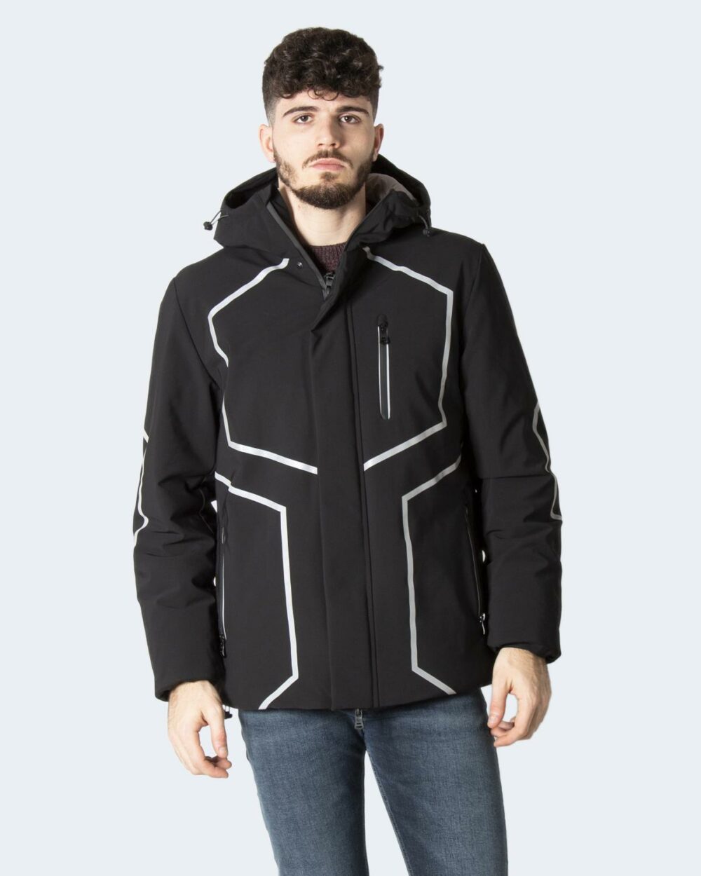 Giubbotto Hox TECHNICAL JACKET REFLECTOR Nero - Foto 2