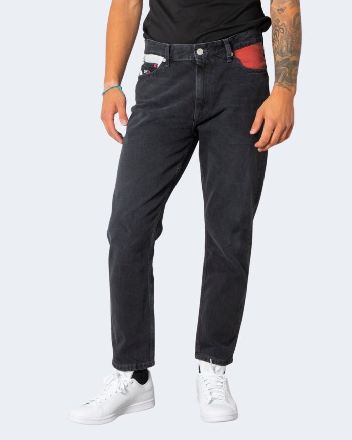Jeans Tapered Tommy Hilfiger DAD JEAN Nero – 72189