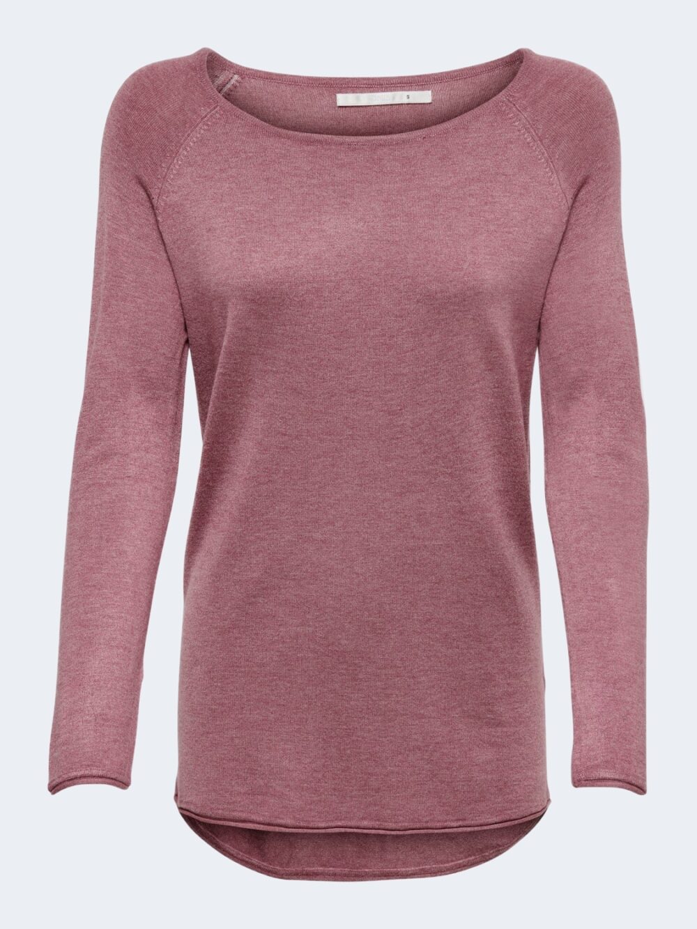 Maglia Only MILA LACY L/S LONG PULLOVER KNT NOOS Rosa - Foto 5