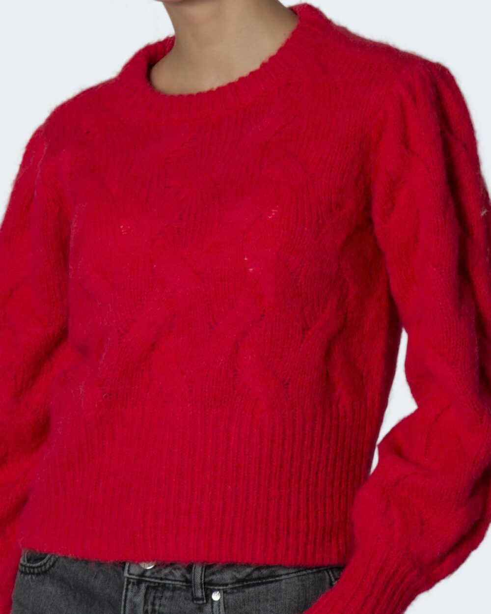 Maglione Only ONLTUNDRA LIFE Rosso - Foto 4