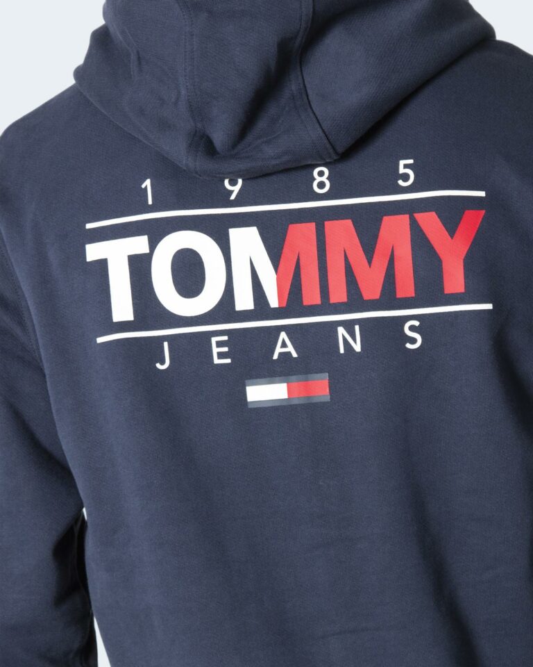 Felpa con cappuccio Tommy Hilfiger Jeans TJM ESSENTIAL GRAPHI DM0DM11629 Blu - Foto 4