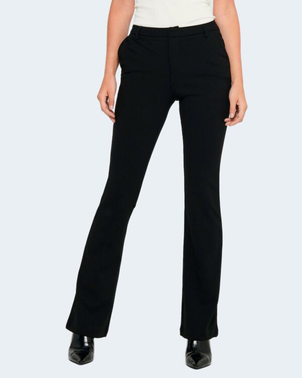 Pantaloni bootcut Only ROCKY MID FLARED PANT TLR NOOS Nero - Foto 1