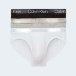 Slip Calvin Klein Underwear HIP BRIEF 3PK Grigio - Foto 2