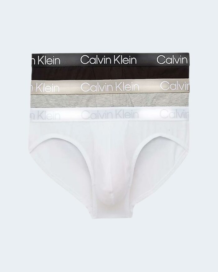 Slip Calvin Klein Underwear HIP BRIEF 3PK Grigio – 81355