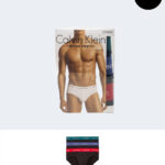 Slip Calvin Klein Underwear HIP BRIEF 3PK B Viola - Foto 1