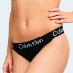 Slip e perizoma Calvin Klein Underwear THONG Nero - Foto 1