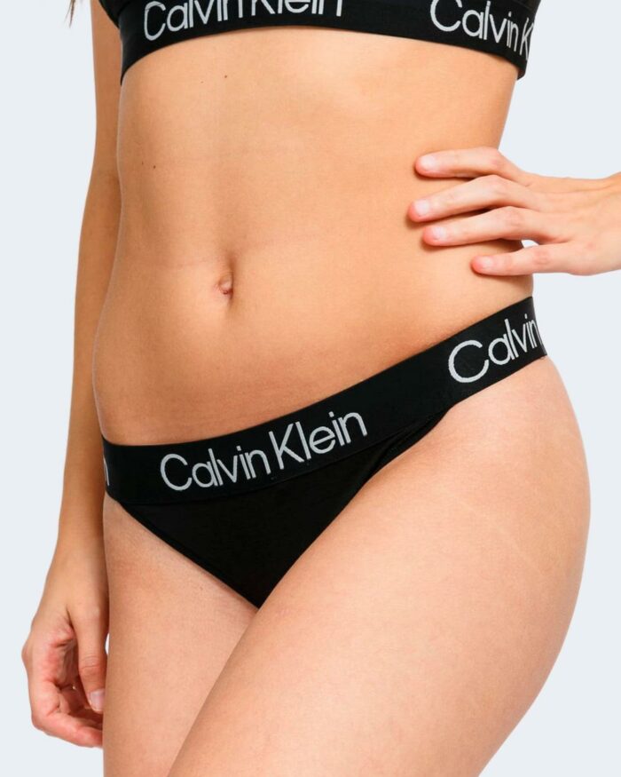 Slip e perizoma Calvin Klein Underwear THONG Nero – 81352