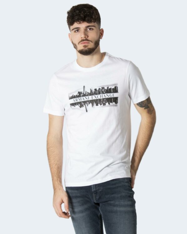 T-shirt Armani Exchange JERSEY T-SHIRT Bianco - Foto 1
