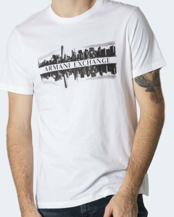 T-shirt Armani Exchange JERSEY T-SHIRT Bianco - Foto 2