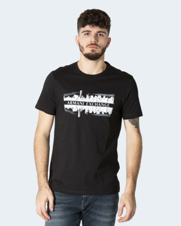 T-shirt Armani Exchange JERSEY T-SHIRT Nero - Foto 1