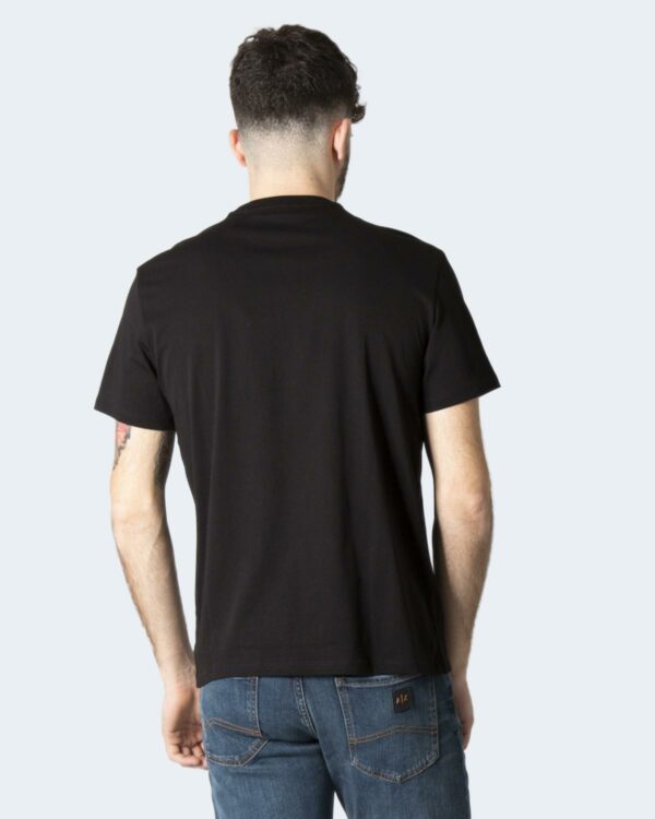 T-shirt Armani Exchange logo e dettaglio shiny Nero - Foto 4