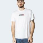 T-shirt Tommy Hilfiger Jeans TJM ENTRY PRINT TEE DM0DM11601 Bianco - Foto 1