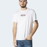 T-shirt Tommy Hilfiger Jeans TJM ENTRY PRINT TEE DM0DM11601 Bianco - Foto 2