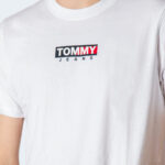 T-shirt Tommy Hilfiger Jeans TJM ENTRY PRINT TEE DM0DM11601 Bianco - Foto 3
