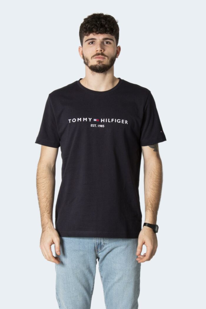 T-shirt Tommy Hilfiger CORE TOMMY LOGO TEE Blu – 79962