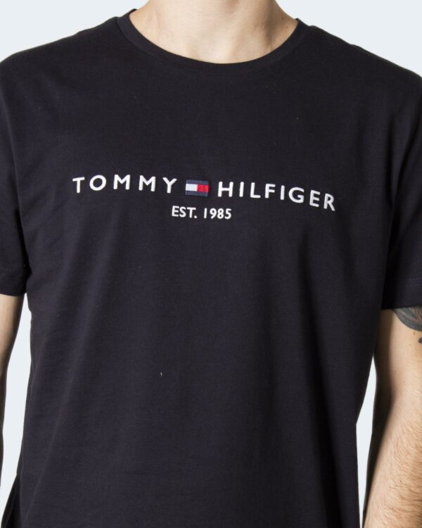 T-shirt Tommy Hilfiger Jeans CORE TOMMY LOGO TEE Blu - Foto 2