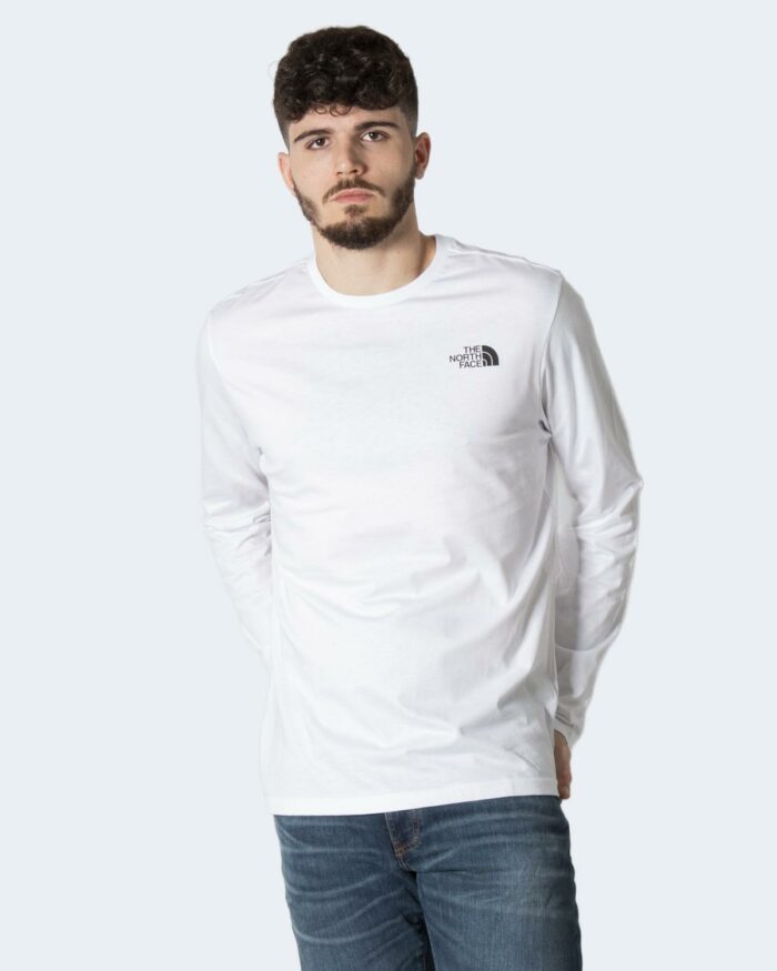 T-shirt manica lunga The North Face L/S EASY TEE Bianco – 80032