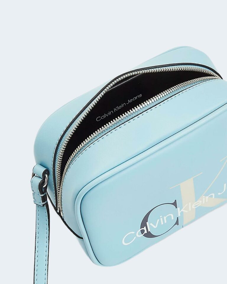 Borsa Calvin Klein SCULPTED MONO CAMERA BAG Celeste - Foto 3