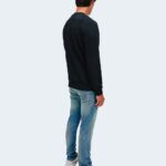 Felpa senza cappuccio Calvin Klein Jeans CORE INSTITUTIONAL LOGO Nero - Foto 4