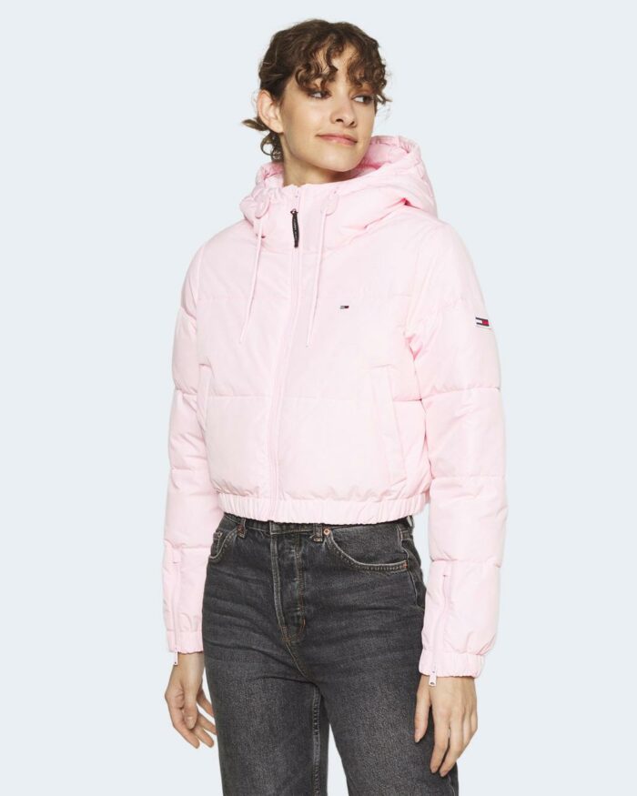 Giacchetto Tommy Hilfiger TJW CROPPED PUFFER DW0DW11104 Rosa – 72284