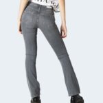 Jeans slim Only ONLBLUSH LIFE MID FLARED TAI0918 Grigio - Foto 4