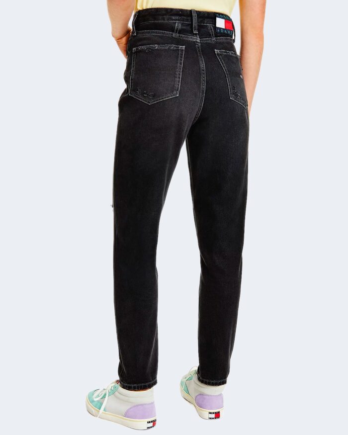 Jeans slim Tommy Hilfiger MOM JEAN UHR TPRD CE DW0DW11490 Nero – 81109