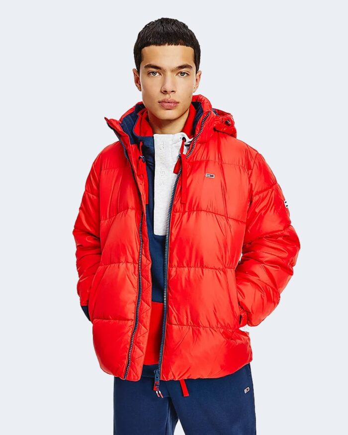 Piumino Tommy Hilfiger BACK FLAG PUFFER Rosso – 72049