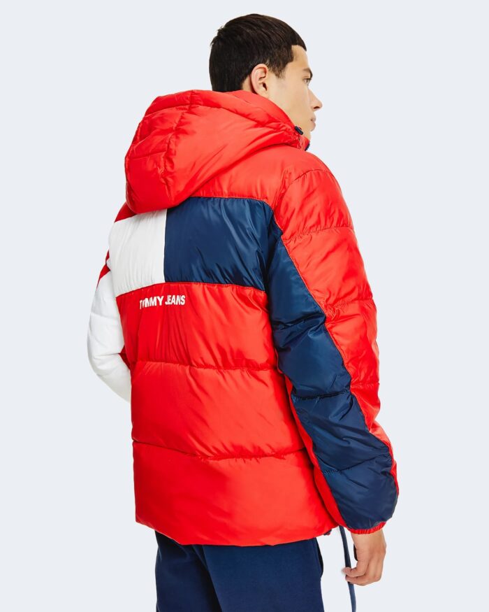 Piumino Tommy Hilfiger BACK FLAG PUFFER Rosso – 72049