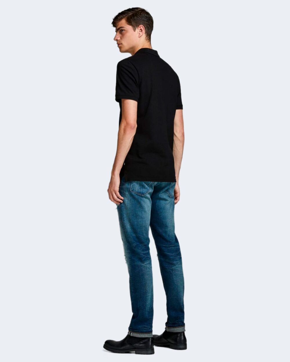 Polo manica corta Jack Jones NOOS - JJEBASIC POLO SS NOOS Nero - Foto 4