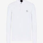 Polo manica lunga Armani Exchange - Bianco - Foto 4
